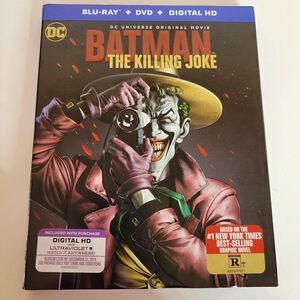 DC Batman The killing Joke Movie Blu-Ray + DVD + Digital HD